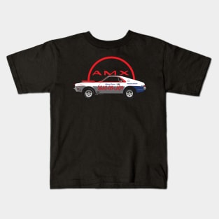 '69 AMX Drag-On-Lady Kids T-Shirt